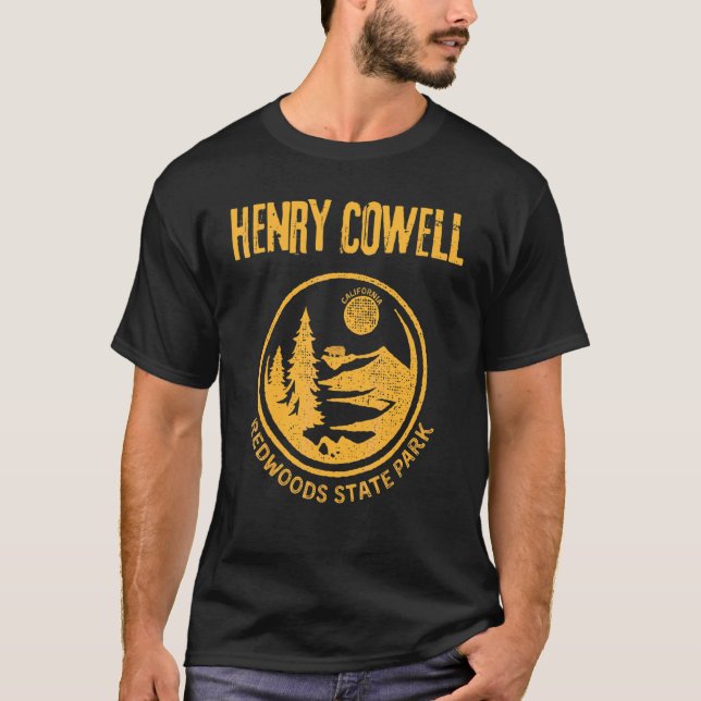 T-shirt Henry Cowell Redwood State Park (Devant)