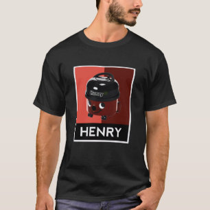 T-shirt Henry Hoover Pop Art Design Classique