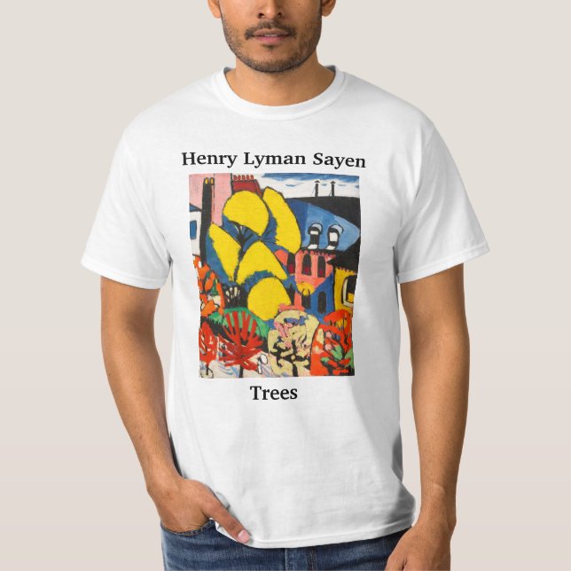 T-shirt Henry Lyman Sayen Trees (Devant)