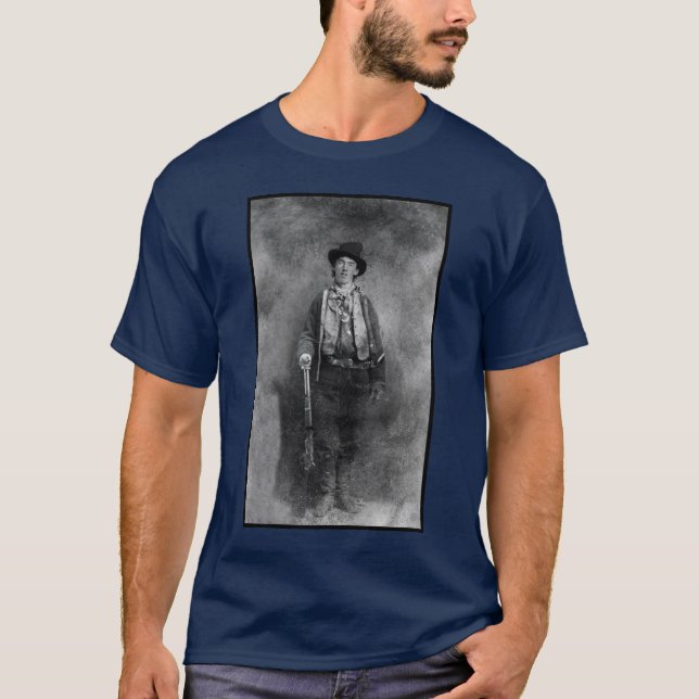T-shirt Henry McCarty, Billy, l'hors-la-loi de l'Ancien Ou (Devant)