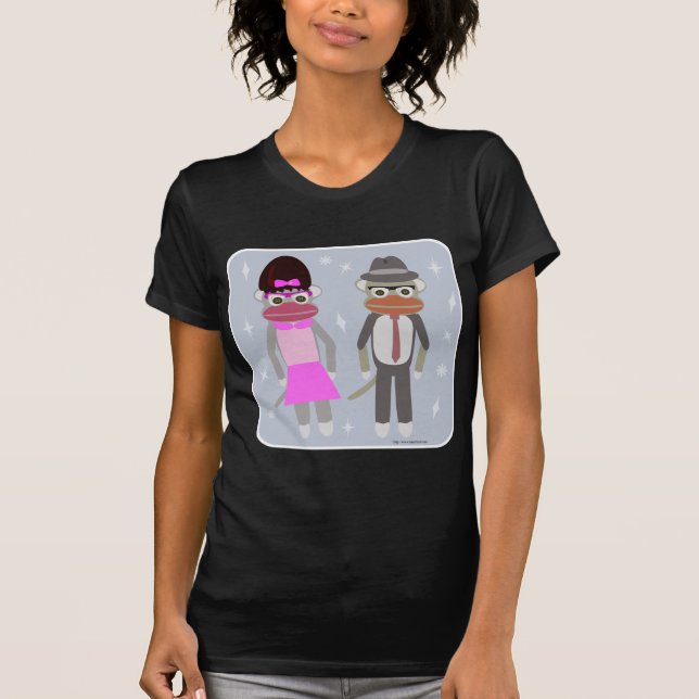 T-shirt Hepcat Cinquante Caricature Sock Singes (Devant)