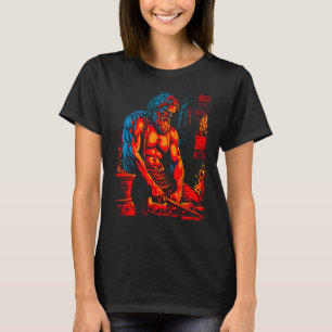 T-shirt Héphaïstos Mythologie Grecque Dieu du Feu 1