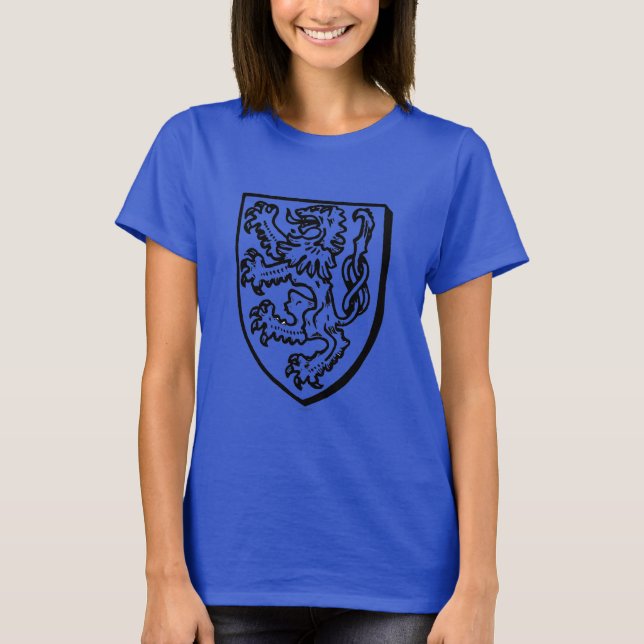 T-shirt Heraldry : Lion (Devant)