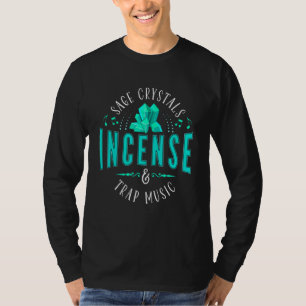 T-shirt Herbal Chakras And Healing Or Sage Crystals And Tr