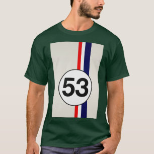 T-shirt Herbie 53 Bandes de course