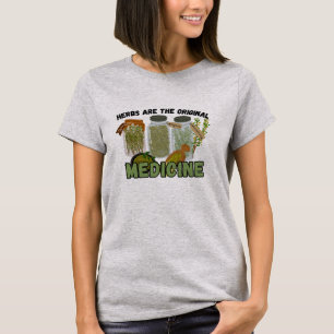 T-shirt Herbs sont tee de médecine