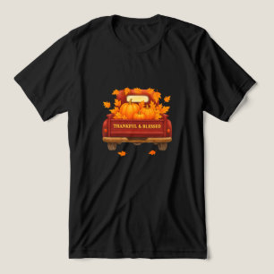 T - Shirt - Herbstleaves & Pumpkins Unisex