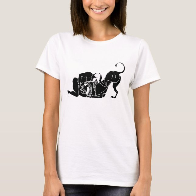 T-shirt HERCULE et LION (Devant)