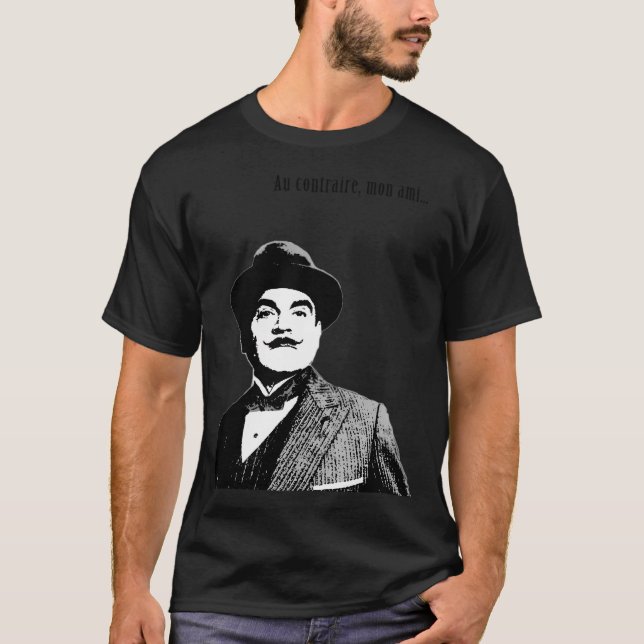 T-shirt Hercule Poirot (Devant)