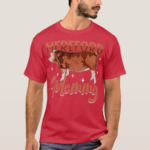 T-shirt Hereford Pig maman