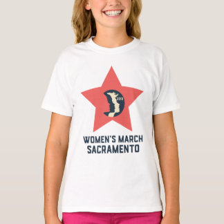T-shirt hérissé par jeunesse de mars Sacramento