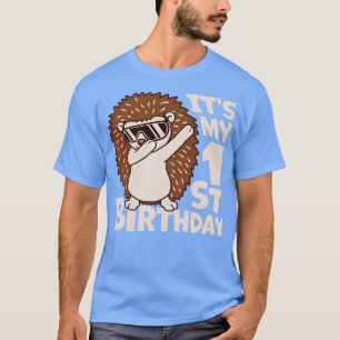 T-shirt hérisson 1er anniversaire dabing 1