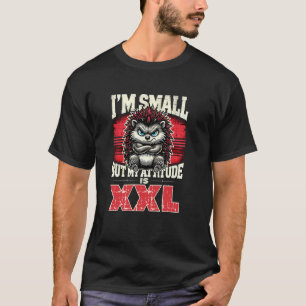 T-shirt Hérisson Avec Maillot XXL Attitude Drôle Sarcastiq