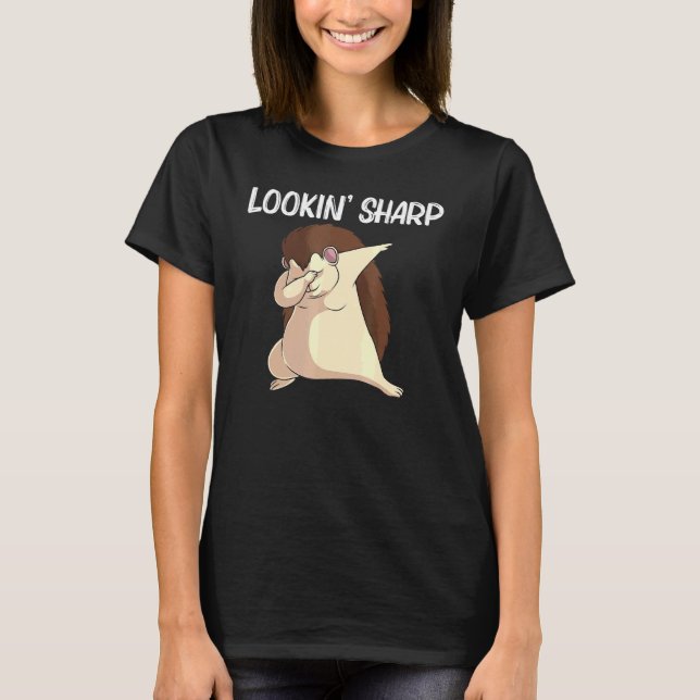 T-shirt Hérisson cool Pour Hommes Femmes Crépis Épineux Ja (Devant)