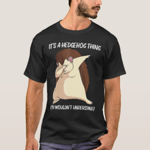 T-shirt Hérisson Cool Pour Hommes Femmes Piquants Jardins