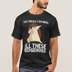 T-shirt Hérisson Cool Pour Hommes Femmes Piquants Jardins