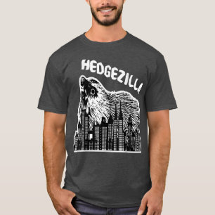 T-shirt Hérisson épines boule ramollir le tas de feuilles 