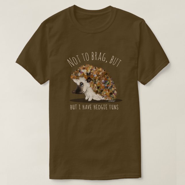 T-shirt Hérisson KiniArt (Design devant)
