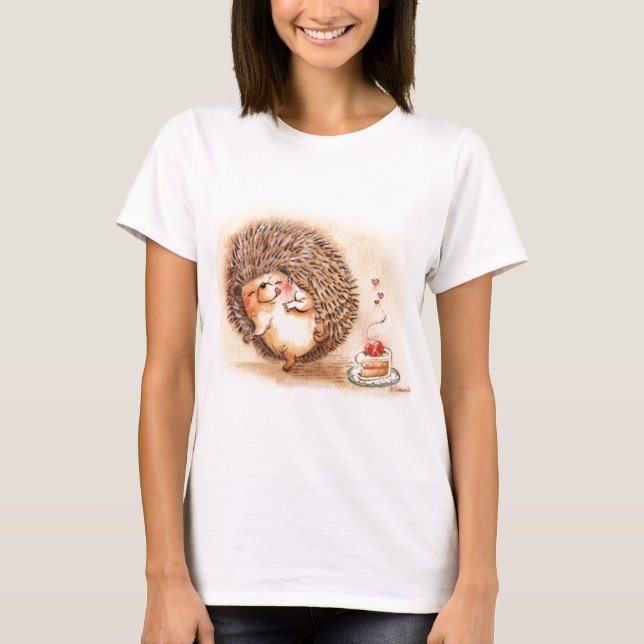 T-shirt Hérisson Yum (Devant)