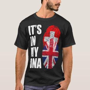 T-shirt Heritage de Switzerland et de British Mix ADN