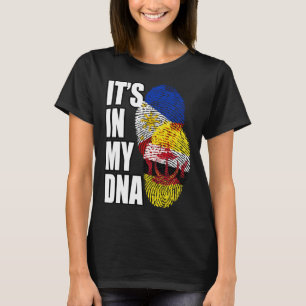 T-shirt Héritage du drapeau ADN mélange brunéien et philip