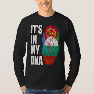 T-shirt Héritage du drapeau ADN mixte bulgare et érythréen