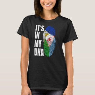 T-shirt Héritage du drapeau de l'ADN mixte philippin et dj