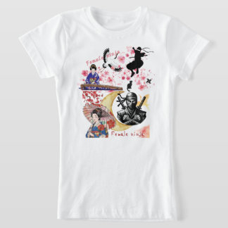 T-Shirt Heritage Stealth: Vintage Kunoichi Graphic Tee