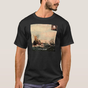 T-shirt Herman Melville Appelez-Moi Ishmael Citation
