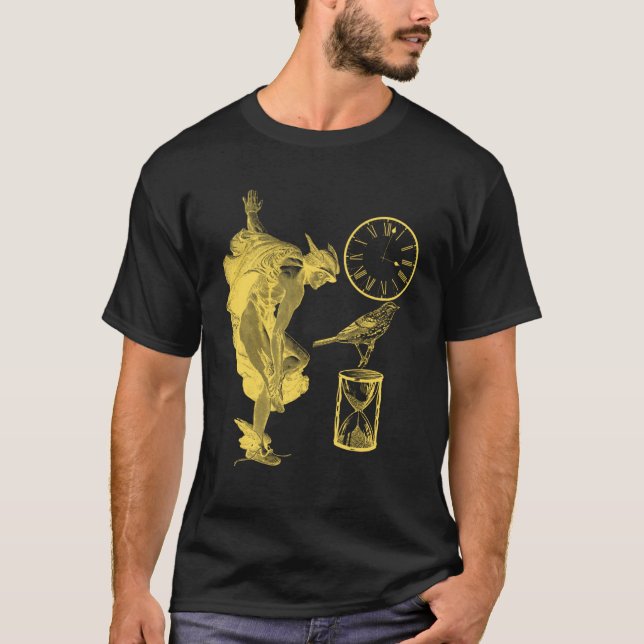T-shirt Hermes Herald des dieux Grec antique (Devant)