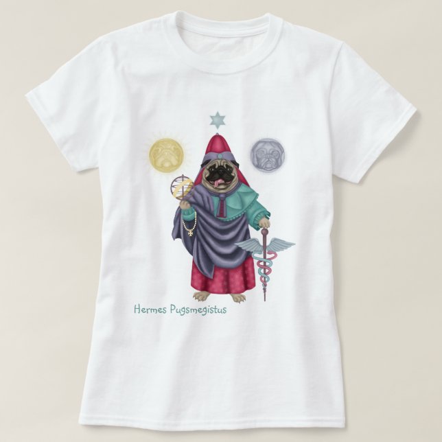 T-shirt Hermes Pugsmegistus (Design devant)