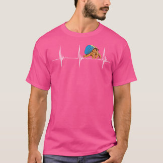 T-shirt Hermite Crabe battement de coeur Ekg Pulse Hermite