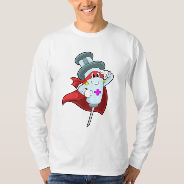 T-shirt Hero as Nurse (Devant)