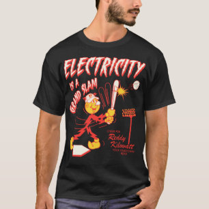T-shirt Hero de baseball Reddy Kilowatt
