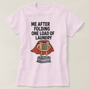 T-shirt Hero de blanchisserie - Une charge, pleine puissan