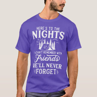 T-shirt Héroïhe Nights Amis Nous n'oublierons jamais la fa