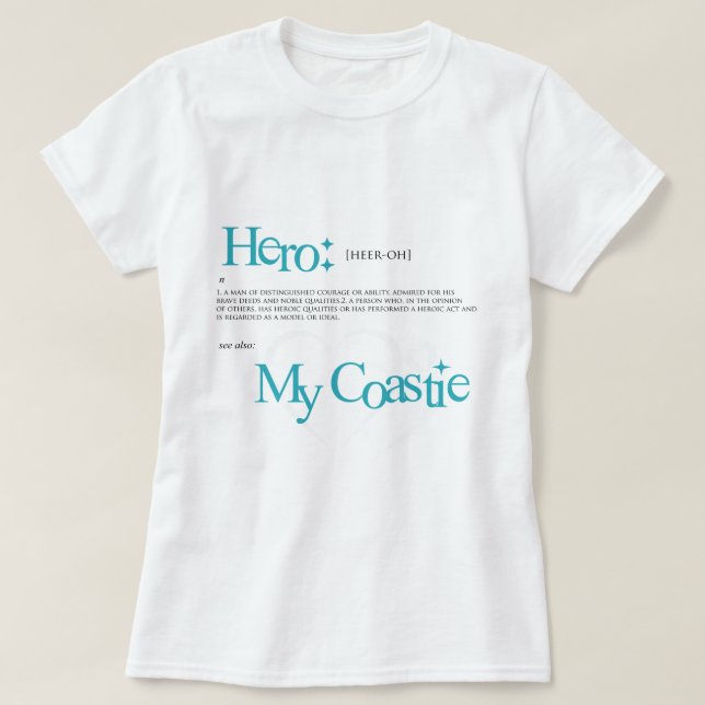 T-shirt Héros (Design devant)
