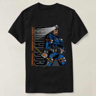 T-SHIRT HÉROS AMÉRICAIN ORIGINAL, LE MINEUR DE CHARBON