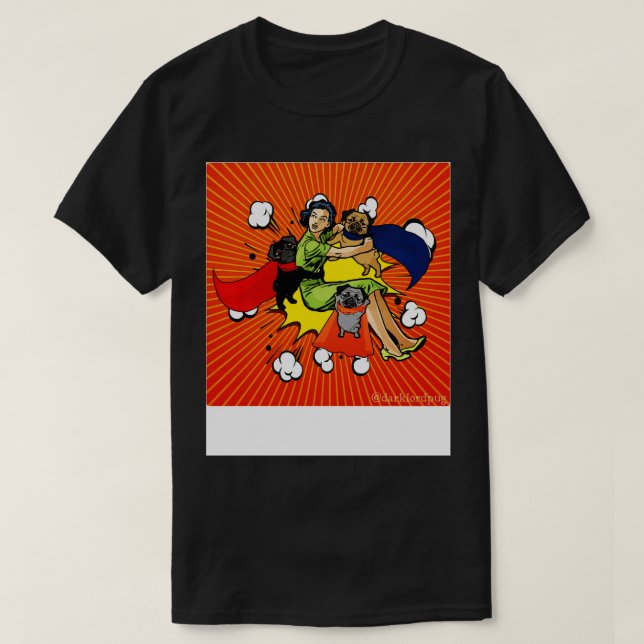 T-shirt héros carlins (Design devant)