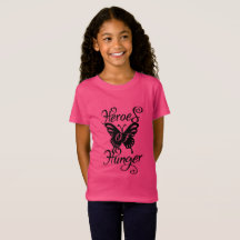 Héros de la faim filles Tee