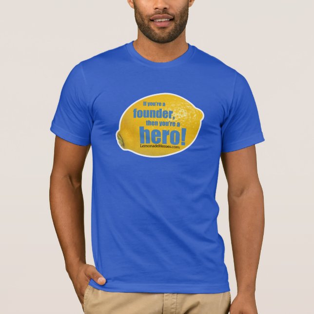 T-shirt Héros de limonade - T des hommes (Devant)