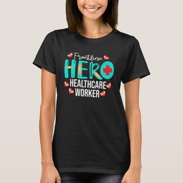 T-shirt Héros de première ligne Merci Appreci (Devant)