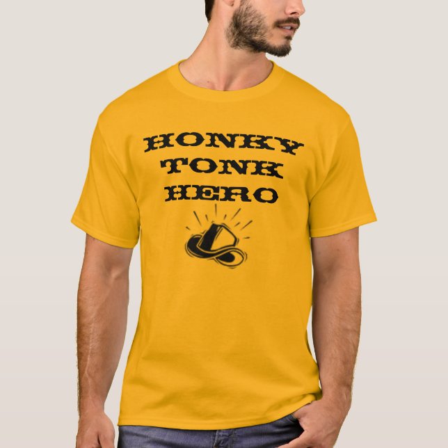 T-shirt Héros de Tonk de Honky (Devant)
