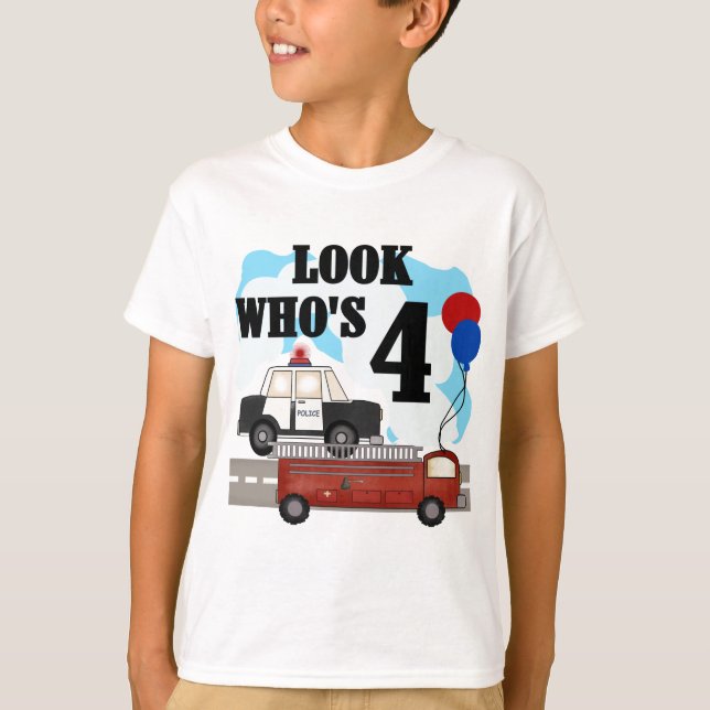 T-shirt Héros de tous les jours 4e anniversaire (Devant)