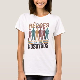 T-shirt Héros Entre Nosotros Mois du patrimoine hispanique