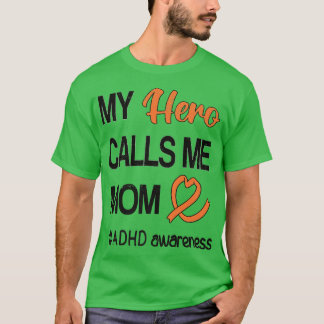 T-shirt Héros me traite Maman Trouble déficit d'attention 