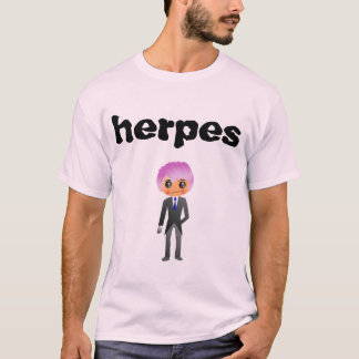 T-shirt herpès