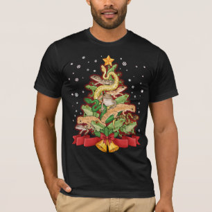 T-shirt Herpétologie Cadeau de Noël Herpétologie Grenouill