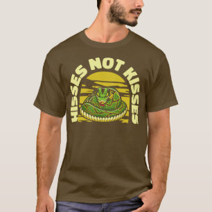T-shirt Herpétologie Serpent Repère Faune Saumon Oreille