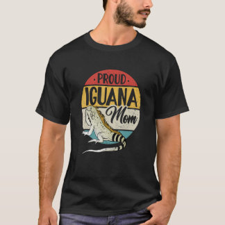 T-shirt Herpetologue Iguana Lizard Reptile Fière Iguana M